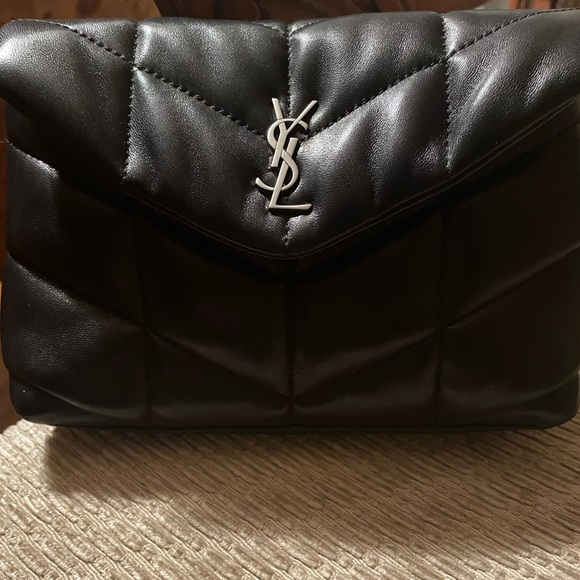 YSL Loulou Puffer Clutch/ Pouch Brand New - Picture 3 of 9